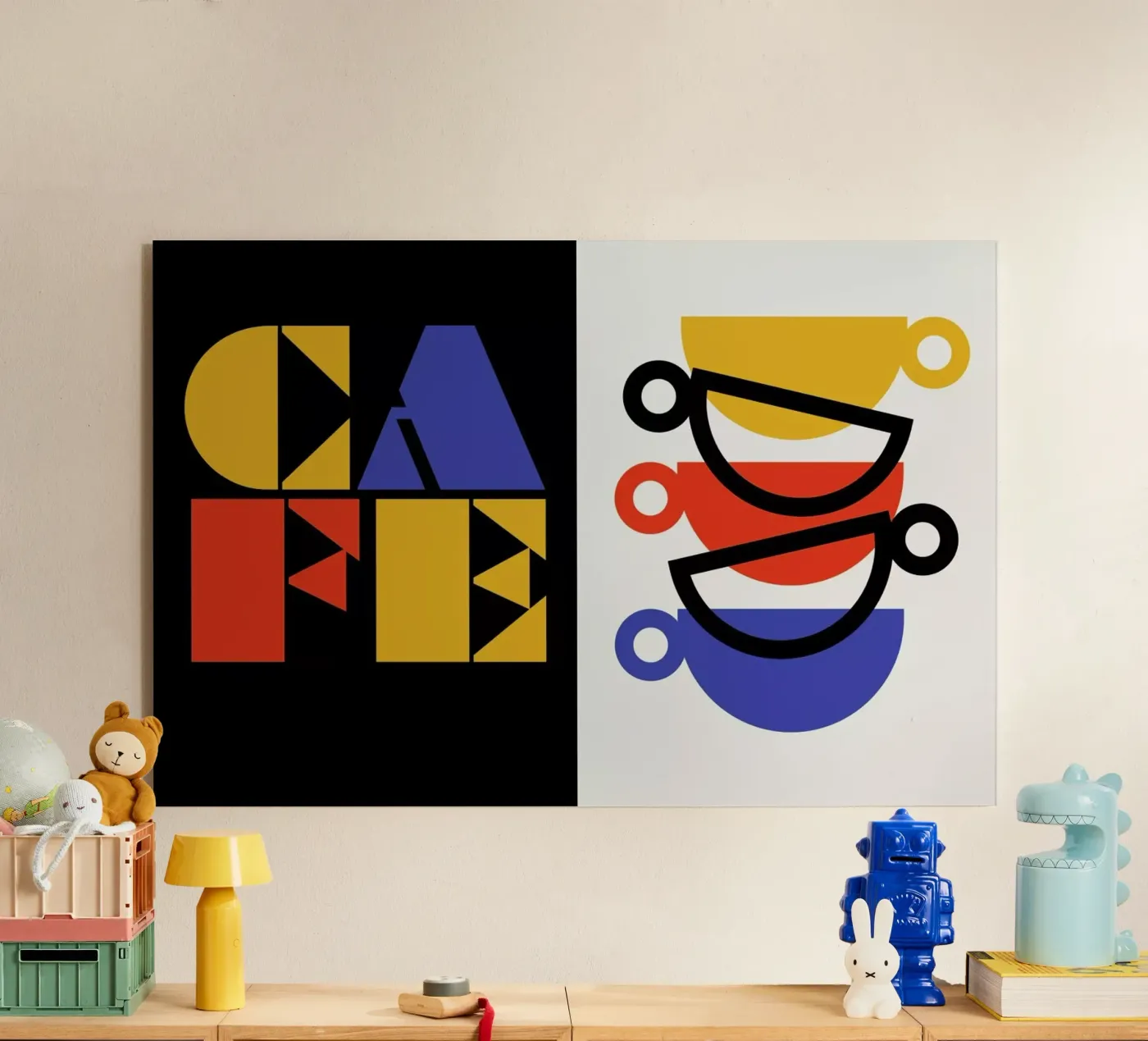 Caffè plexiglass da Bo Lundberg