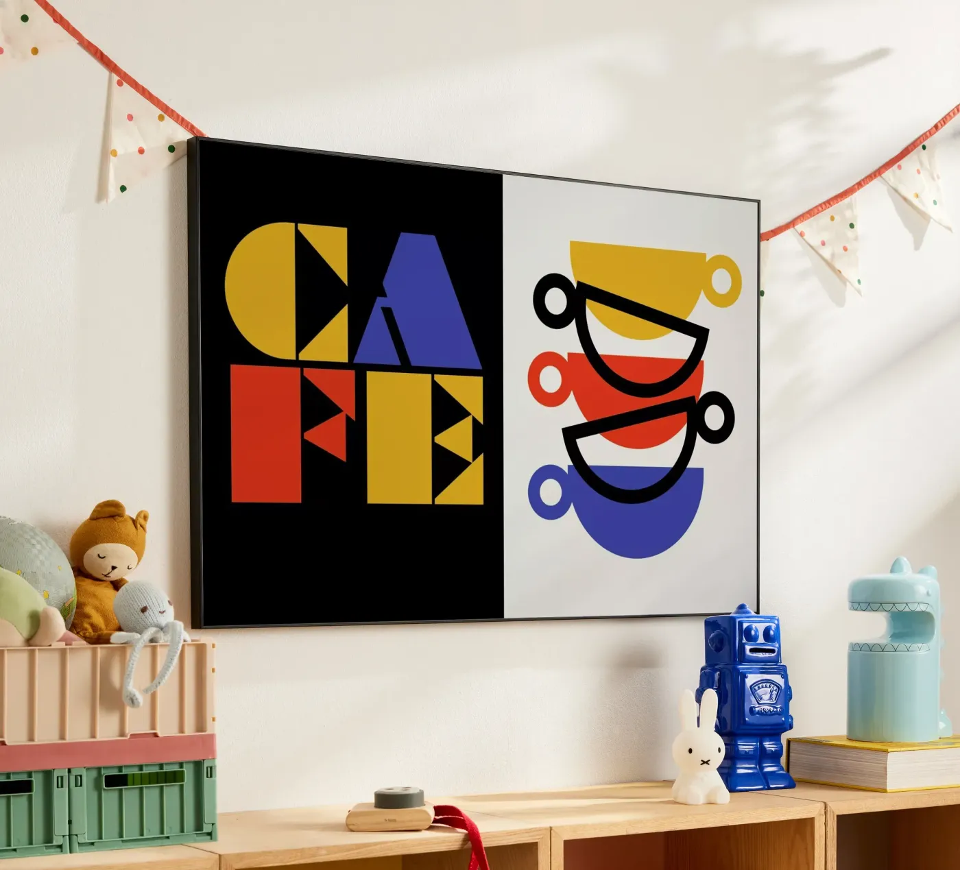 Cafe forex plate by Bo Lundberg
