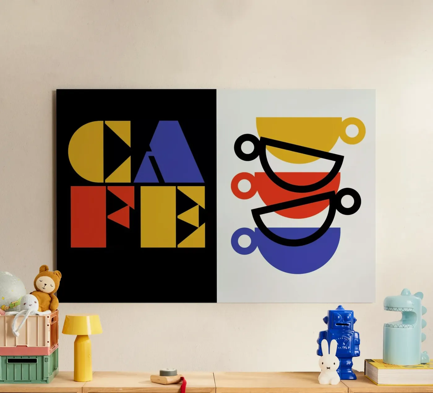 Cafe forex plate by Bo Lundberg