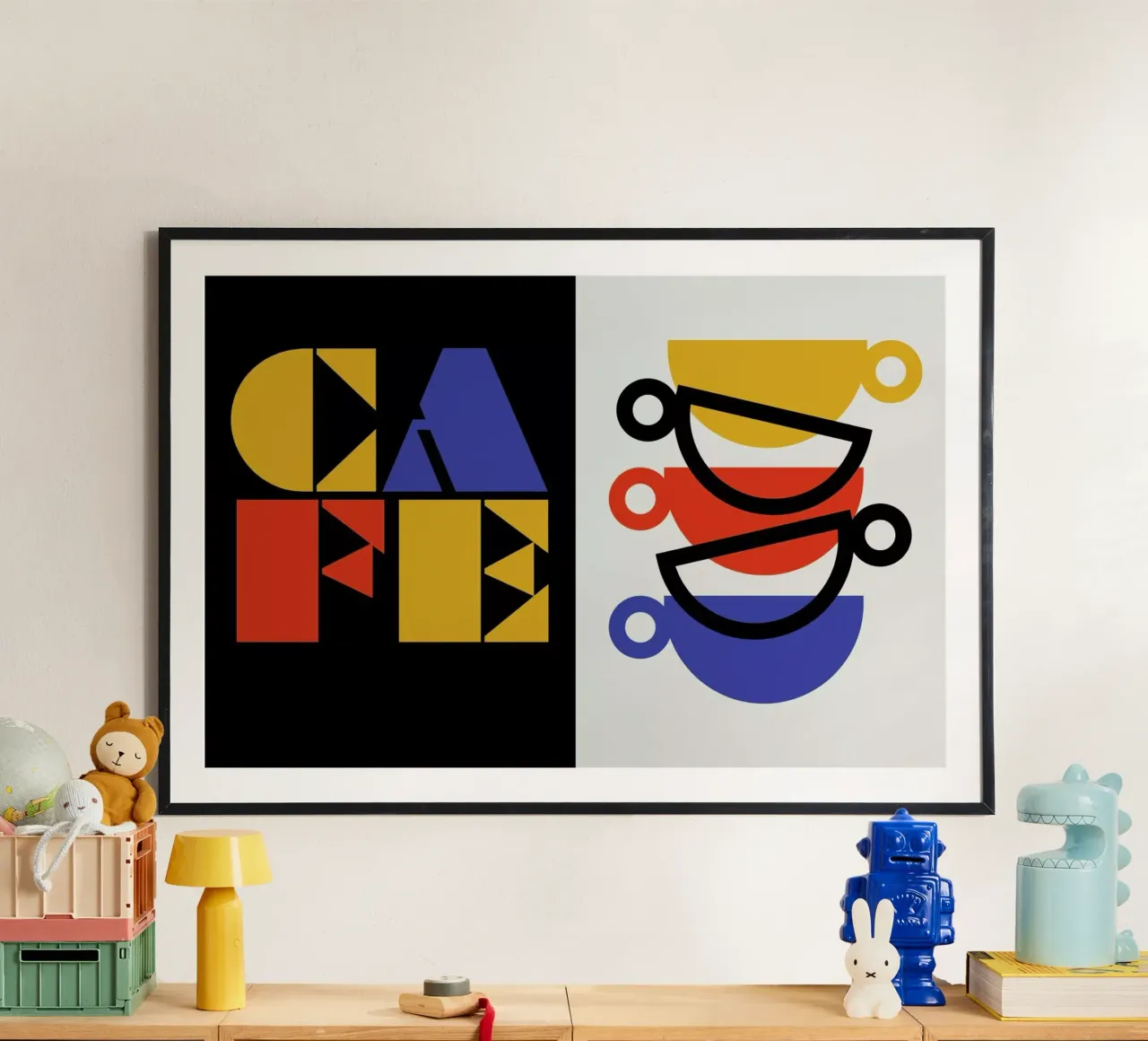 Cafe Poster von Bo Lundberg