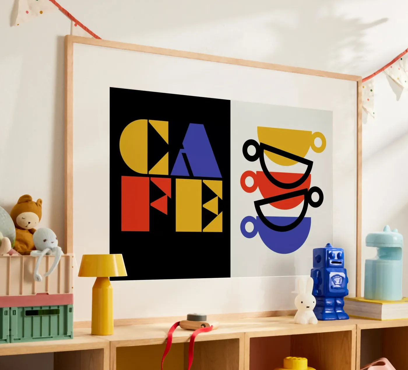 Cafe Poster von Bo Lundberg