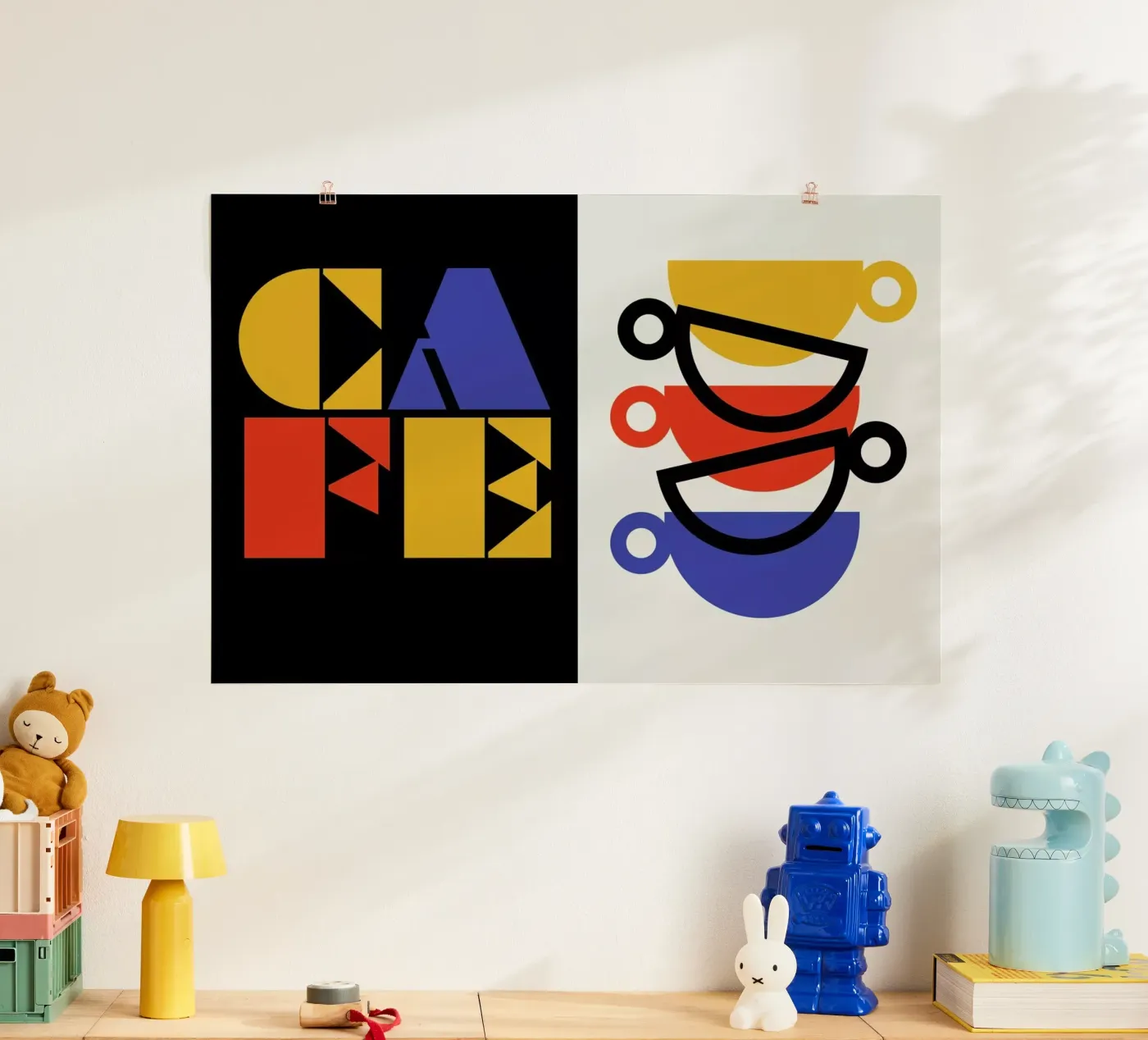 Cafe poster by Bo Lundberg
