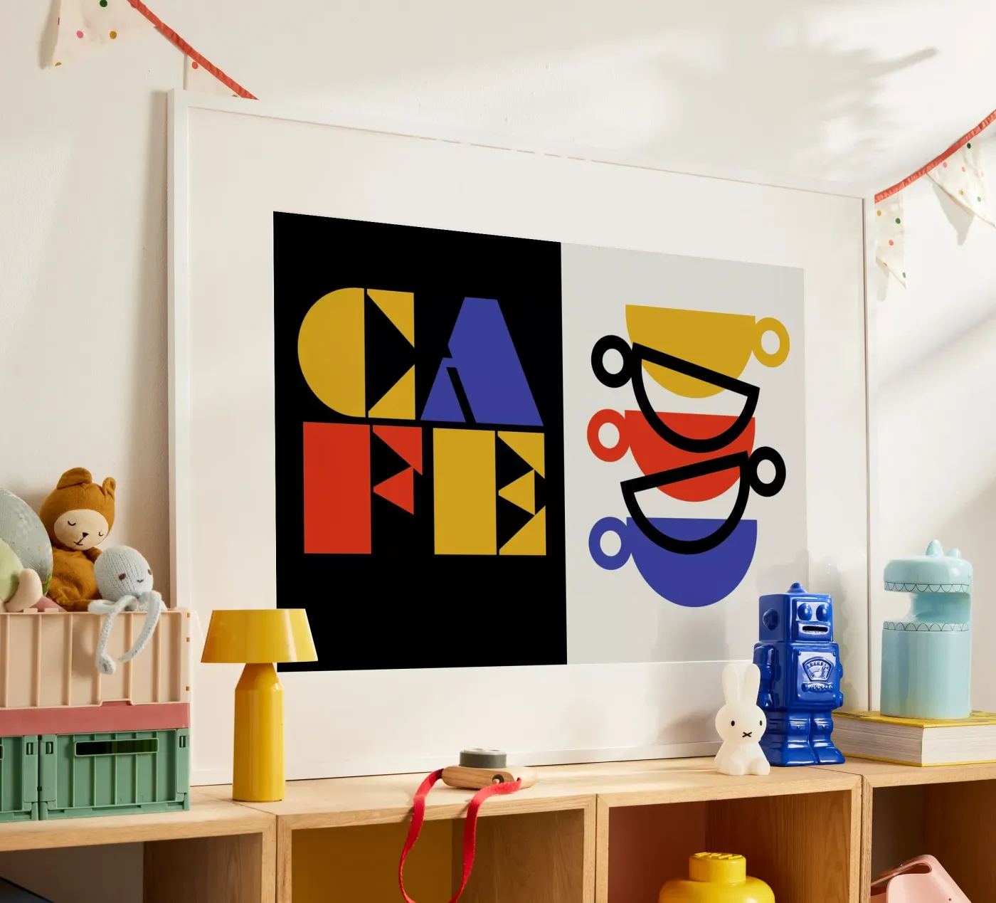 Cafe Poster von Bo Lundberg