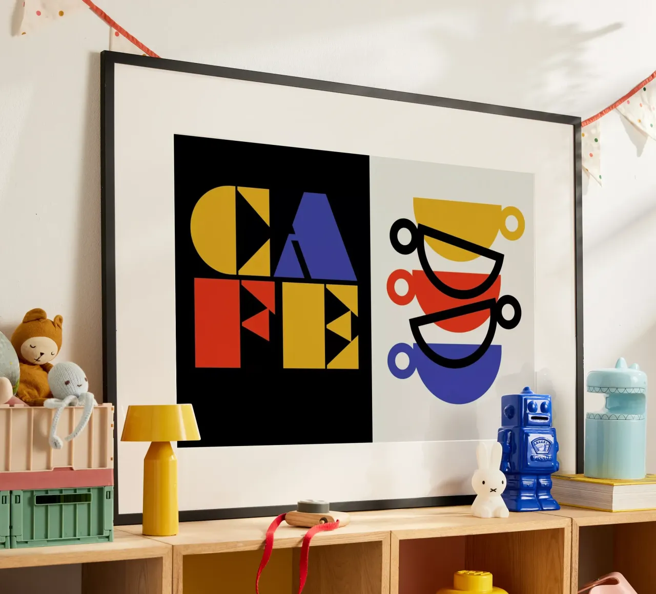Cafe Poster von Bo Lundberg