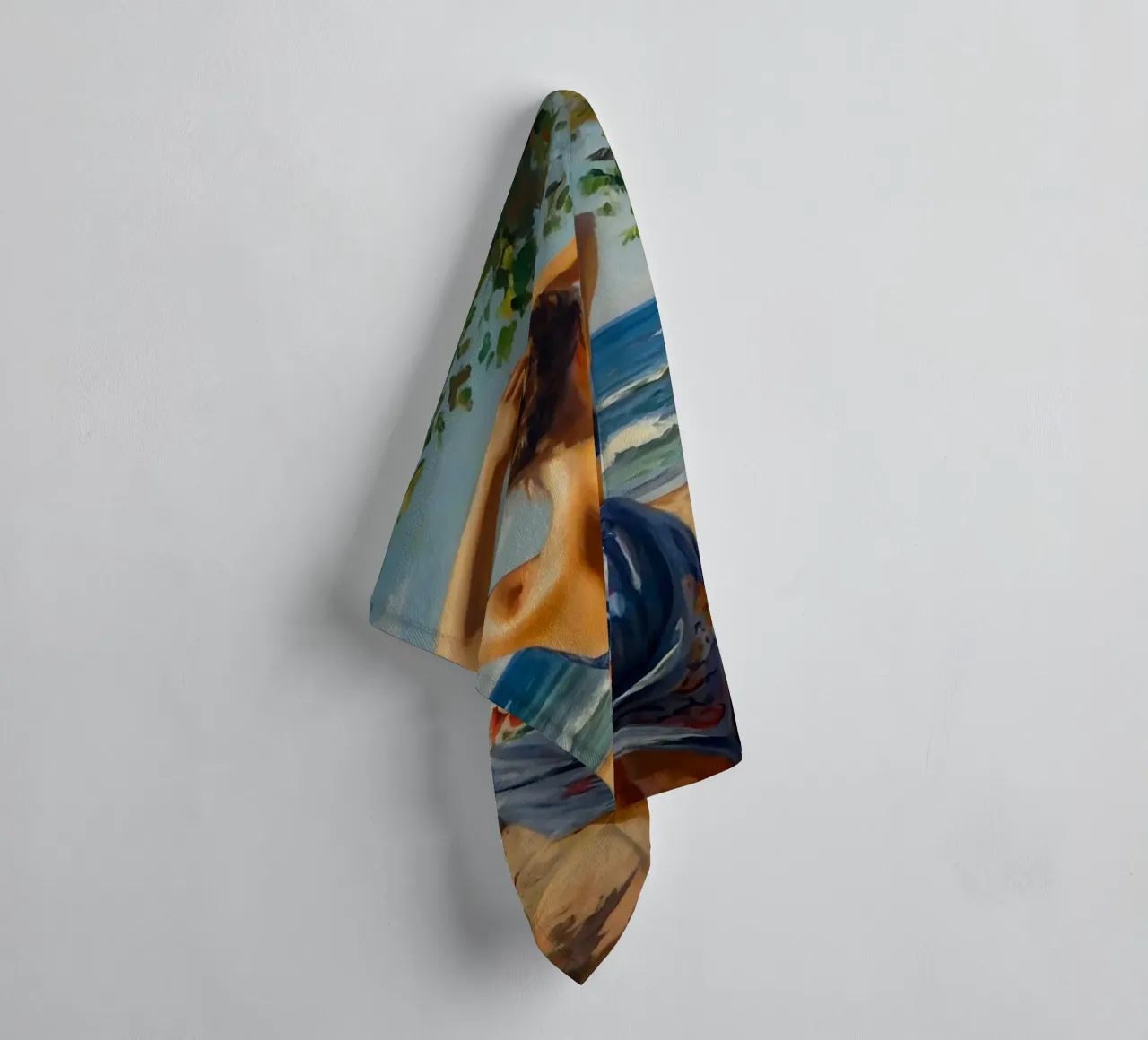 Summer Reverie towel by Cute Art