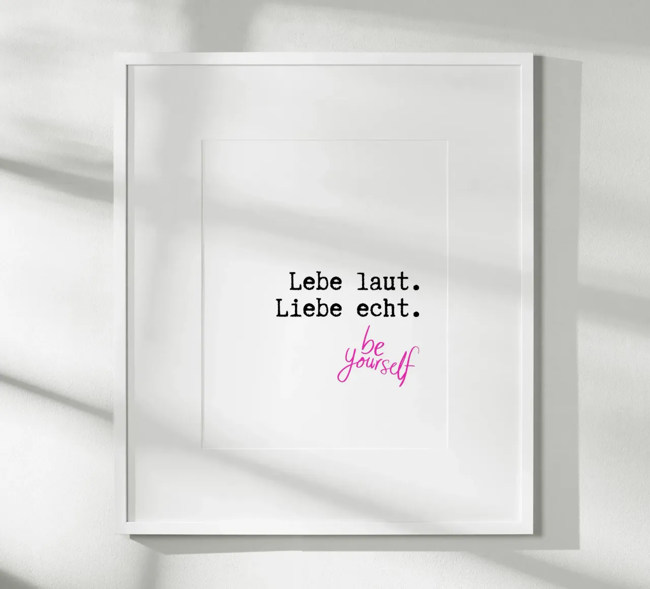 Lebe laut. Liebe echt. hahnemühle de DigiWunderwerk
