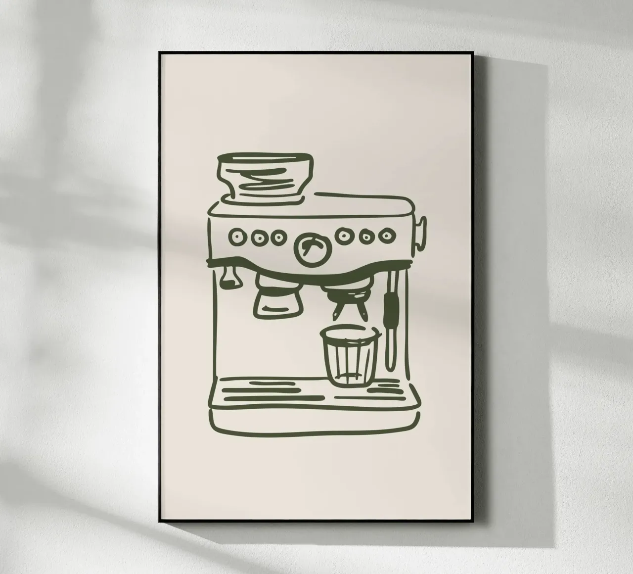 Coffee Machine plexiglass da Palmartprints