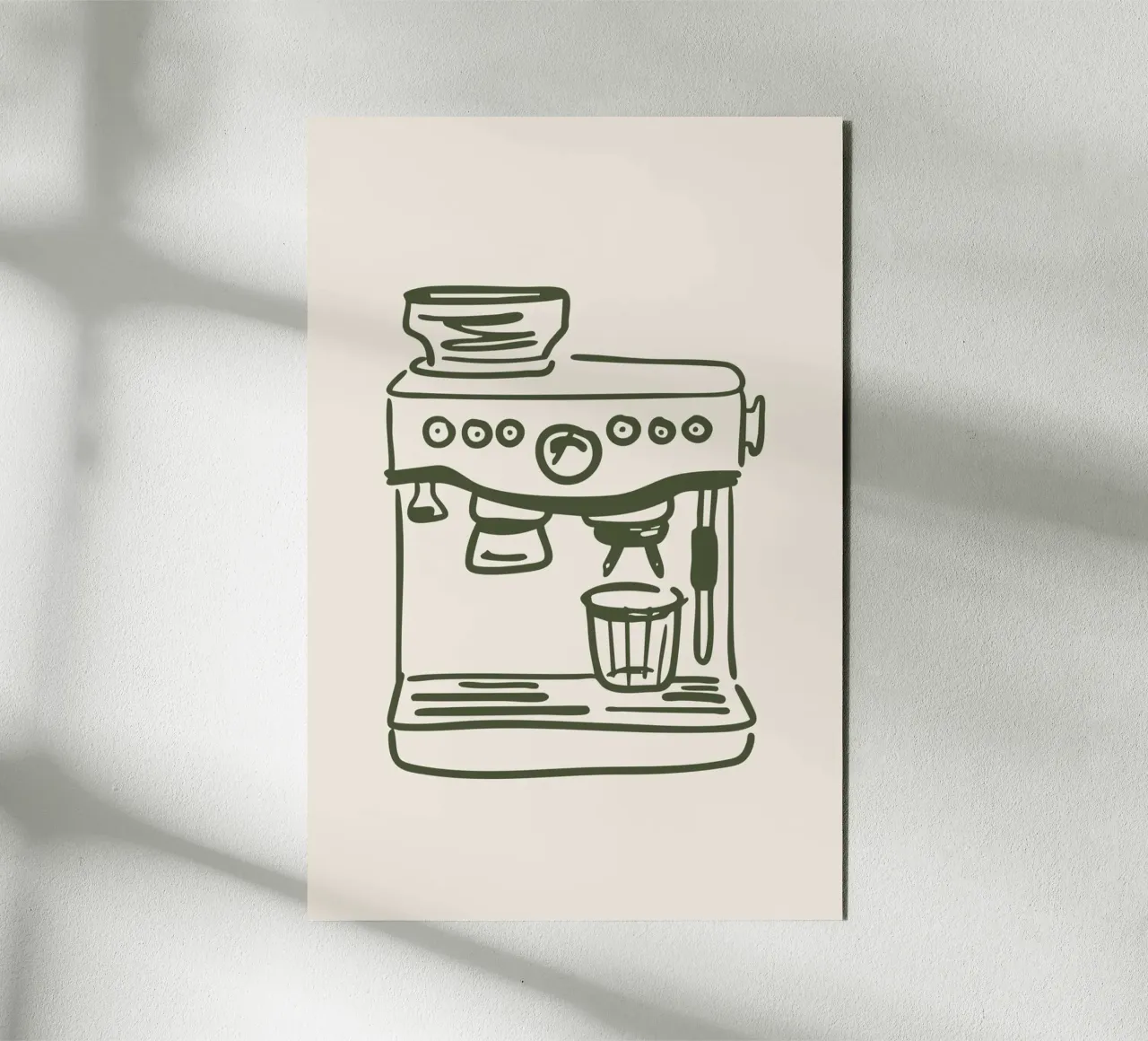 Coffee Machine alluminio dibond da karenmenzenbach