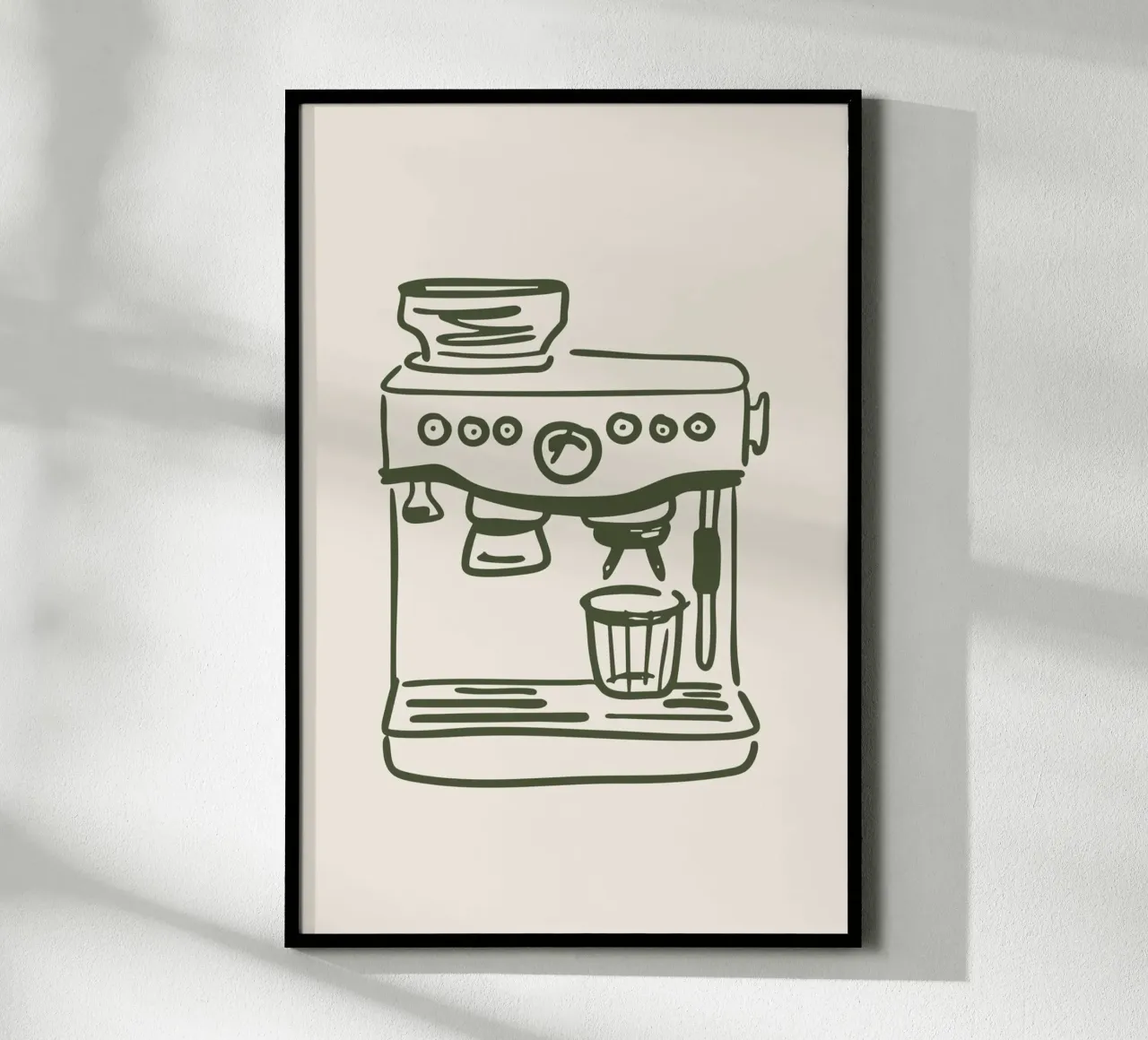 Coffee Machine poster da Palmartprints