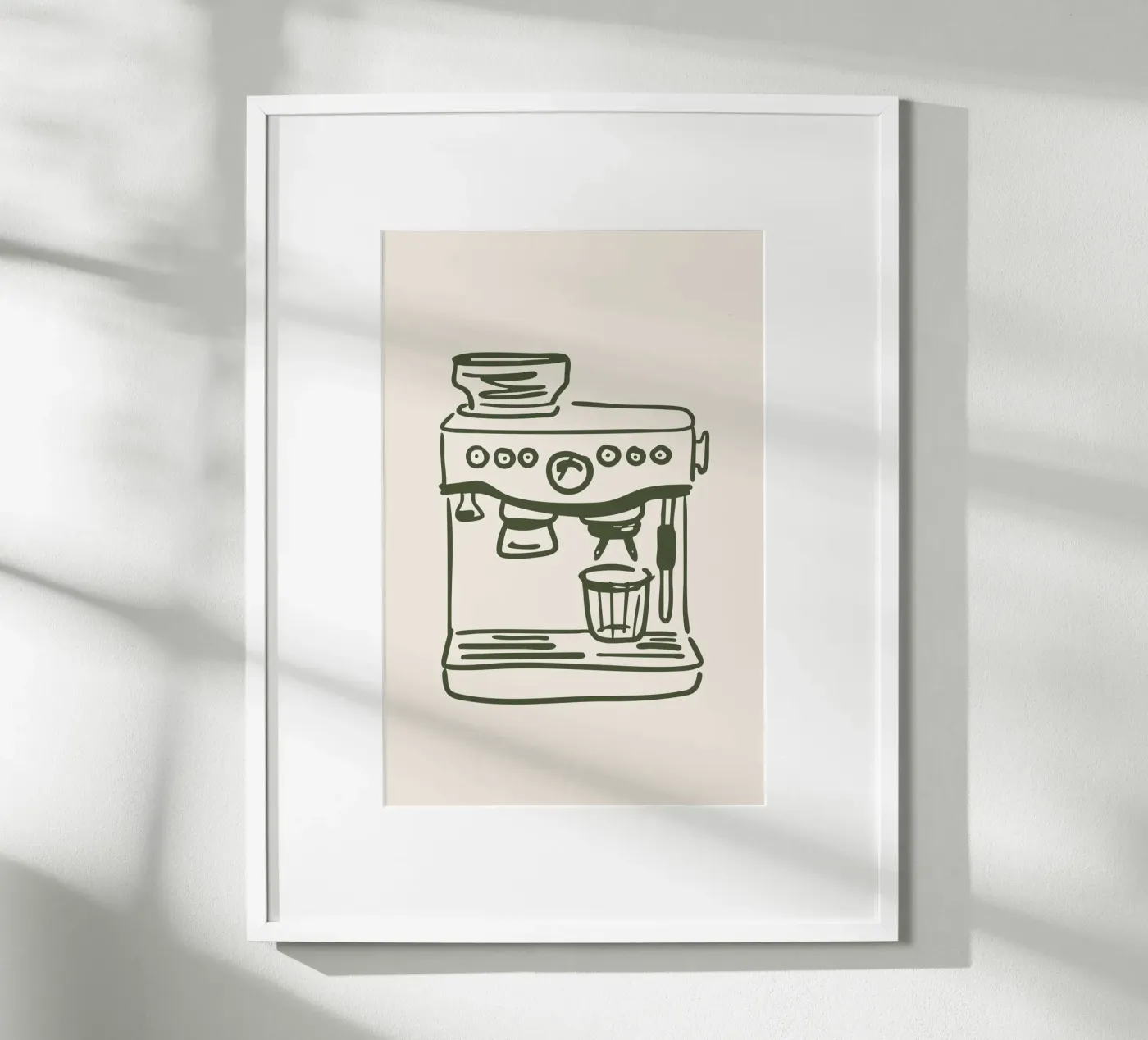 Coffee Machine poster de Trend Collection by Palmartprints