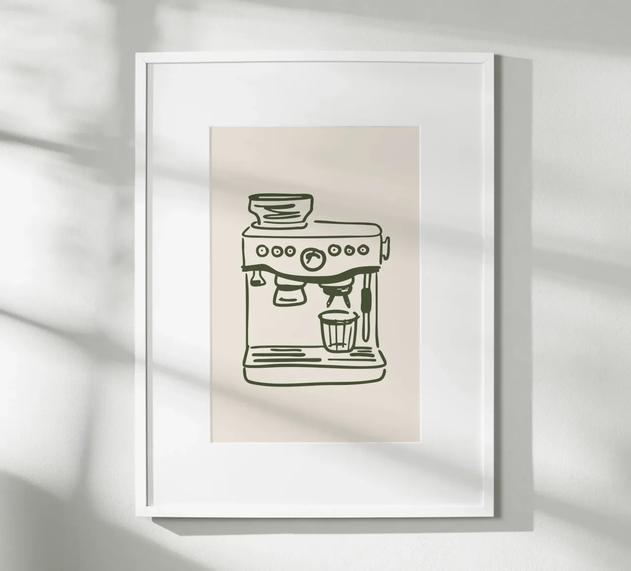 Coffee Machine poster da Palmartprints