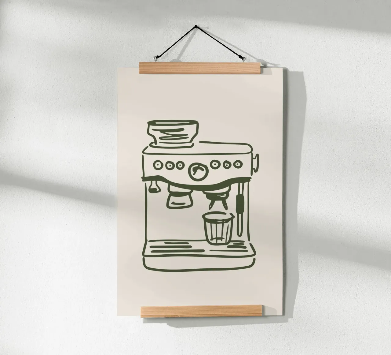 Coffee Machine poster da Palmartprints