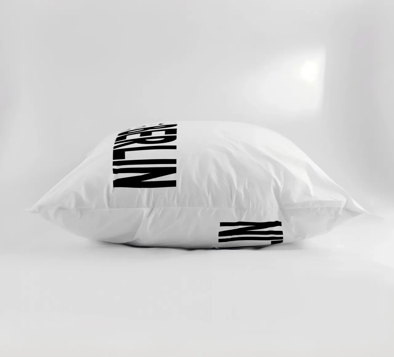 Berlin decorative cushion by YV TYPOGRAPHY