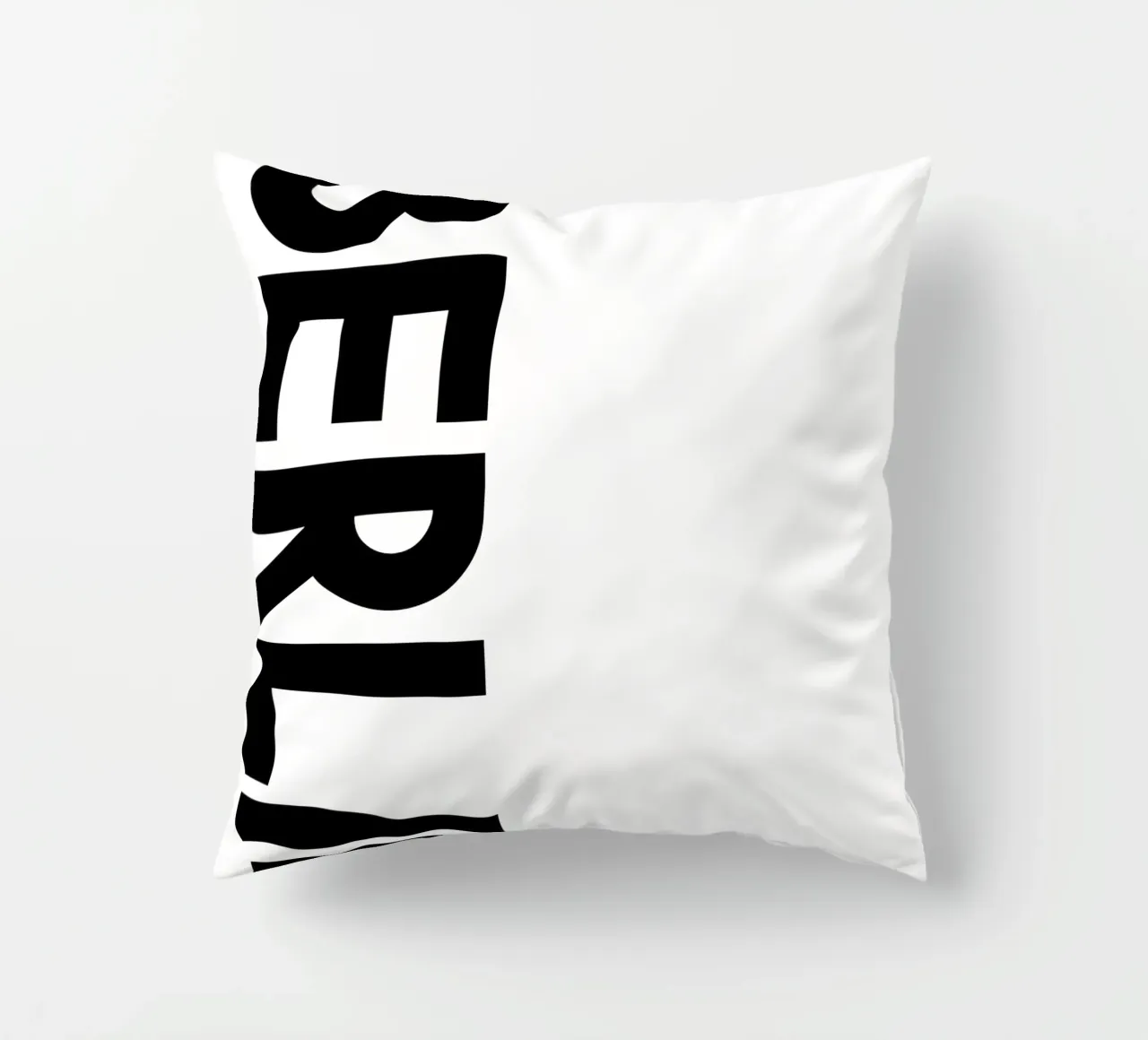 Berlin decorative cushion by YV TYPOGRAPHY