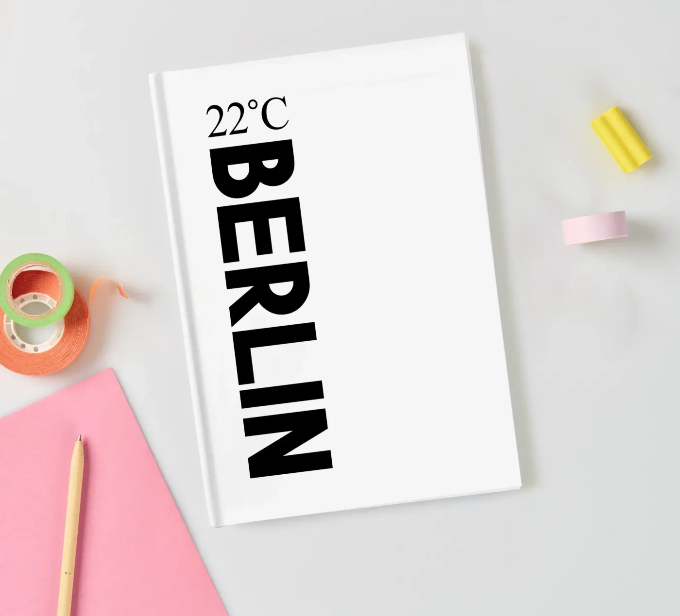 Berlin notebook by YV TYPOGRAPHY