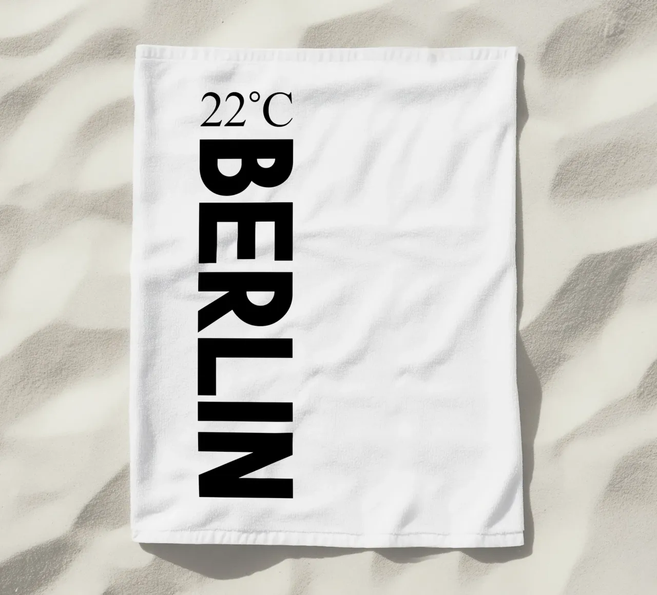 Berlino telo mare da YV TYPOGRAPHY