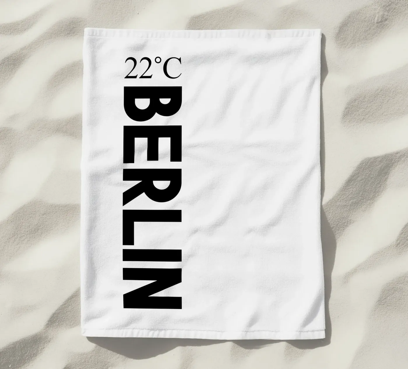 Berlino telo mare da YV TYPOGRAPHY