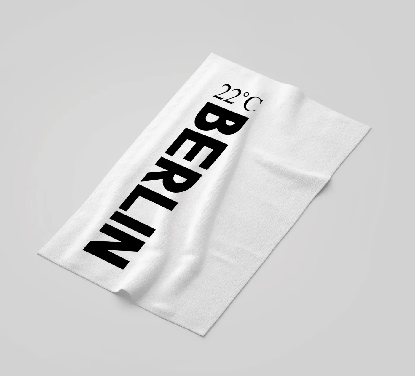 Berlino telo mare da YV TYPOGRAPHY