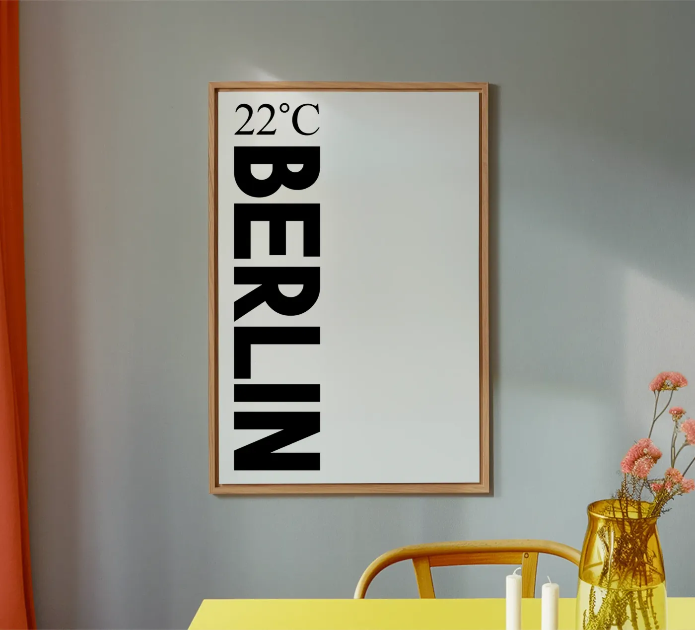 Berlino alluminio dibond da YV TYPOGRAPHY