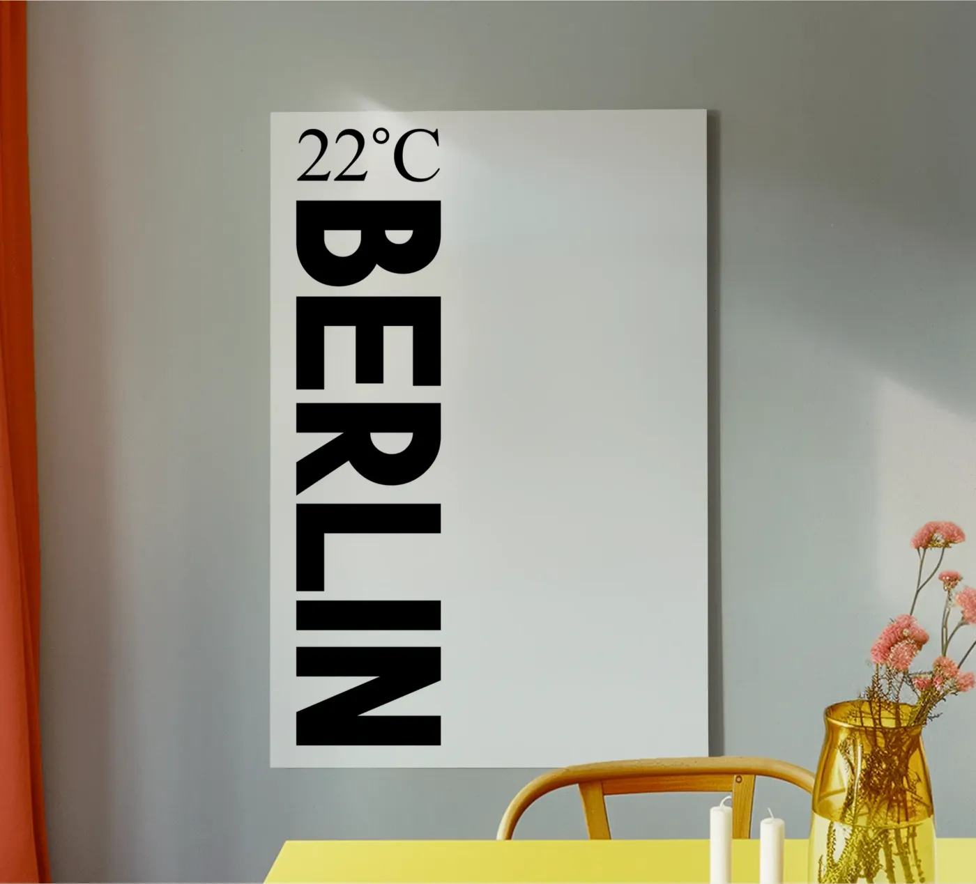 Berlin canvas by YV TYPOGRAPHY