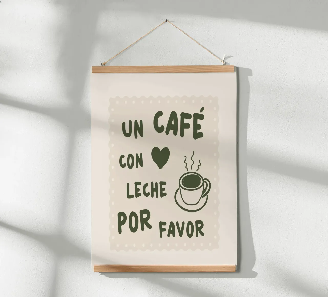 Un café con leche por favor carta hahnemühle da karenmenzenbach