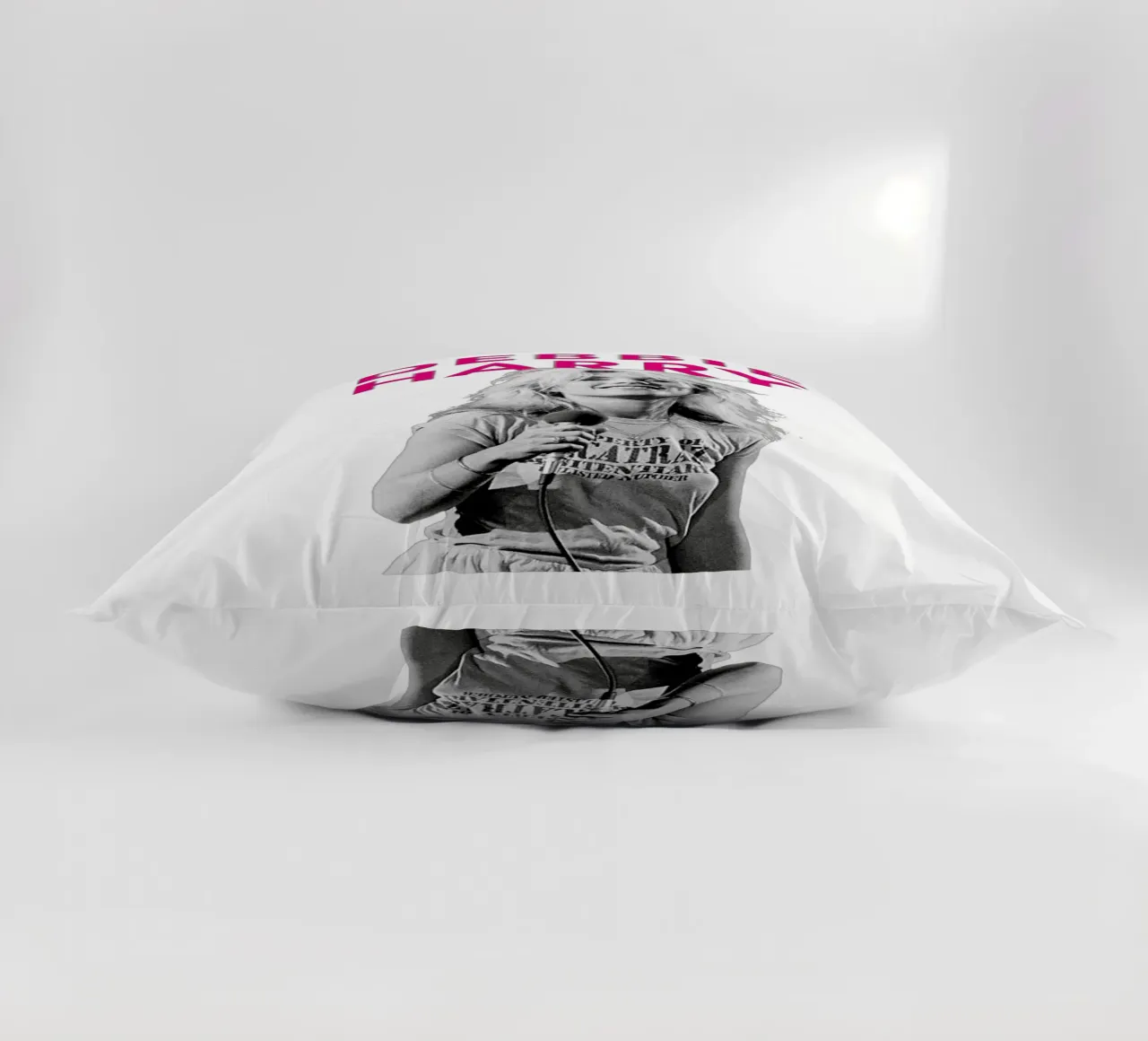 Debbie Harry - Blondie decorative cushion by Theidolastore