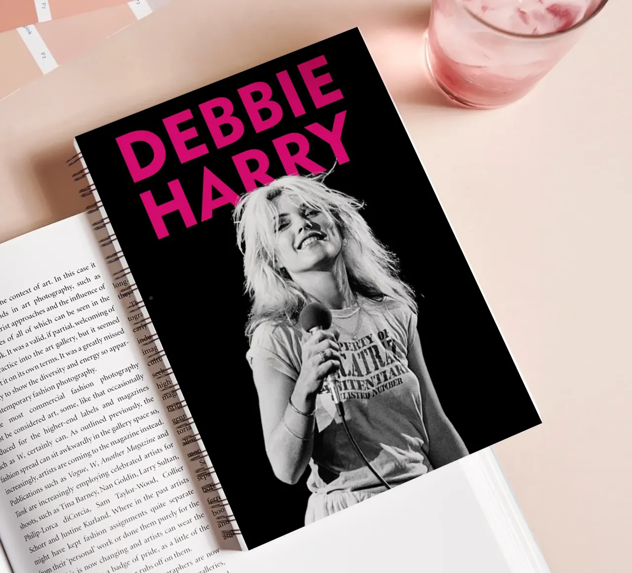 Debbie Harry - Blondie spiral notebook by Theidolastore