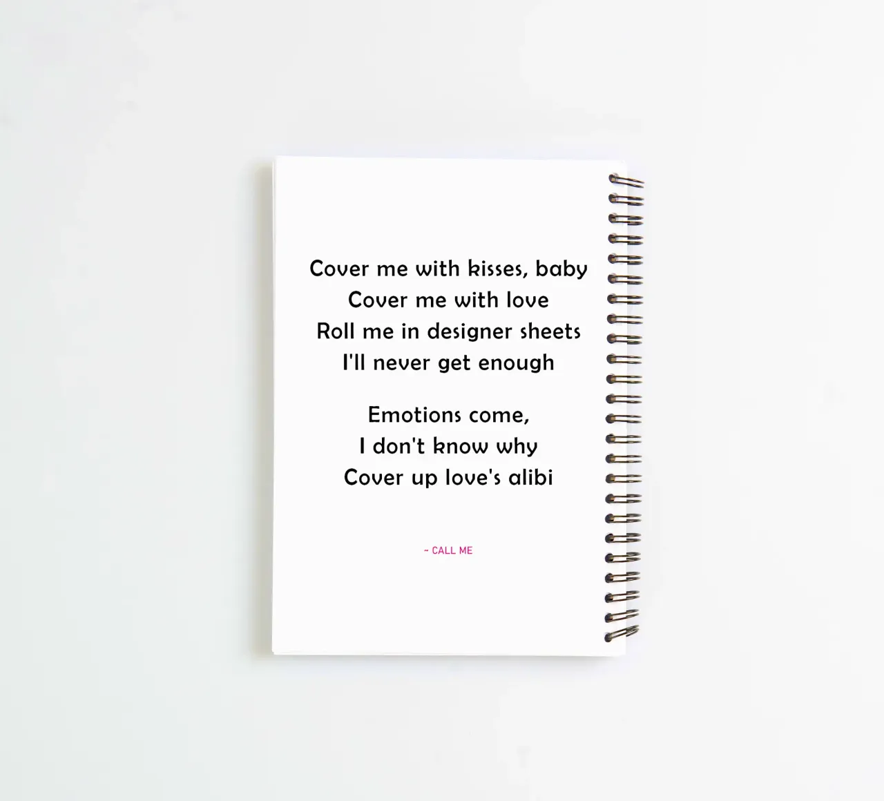 Debbie Harry - Blondie spiral notebook by Theidolastore