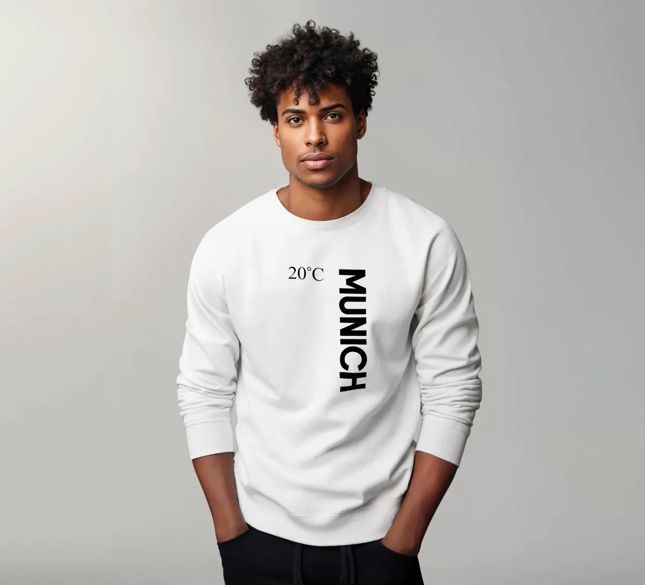 Munich sweatshirt by YV TYPOGRAPHY
