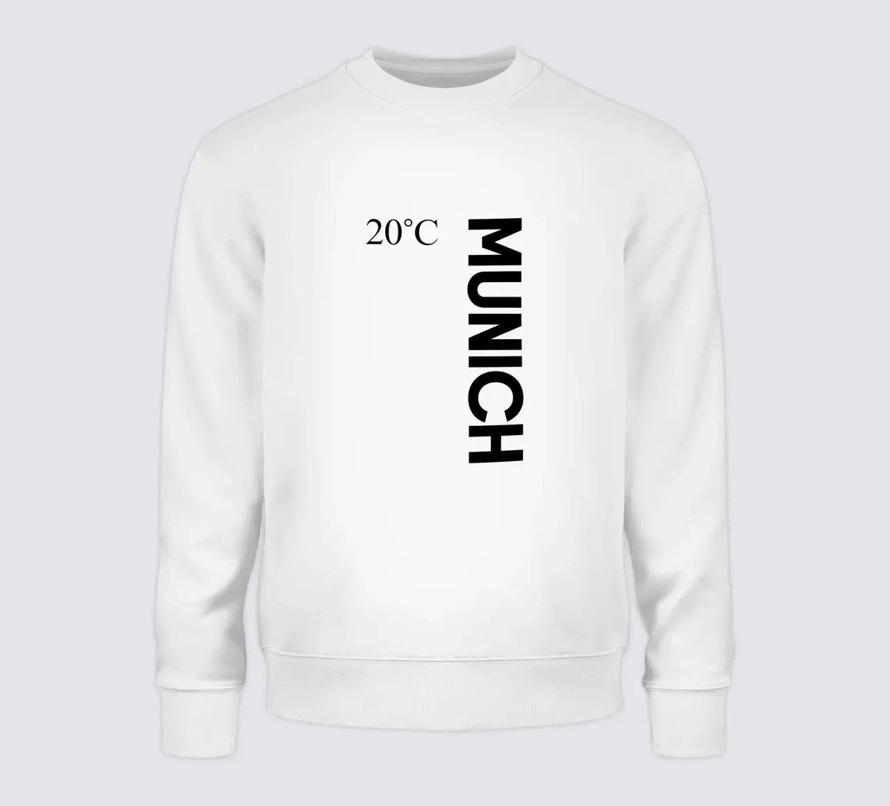 Munich sweatshirt by YV TYPOGRAPHY