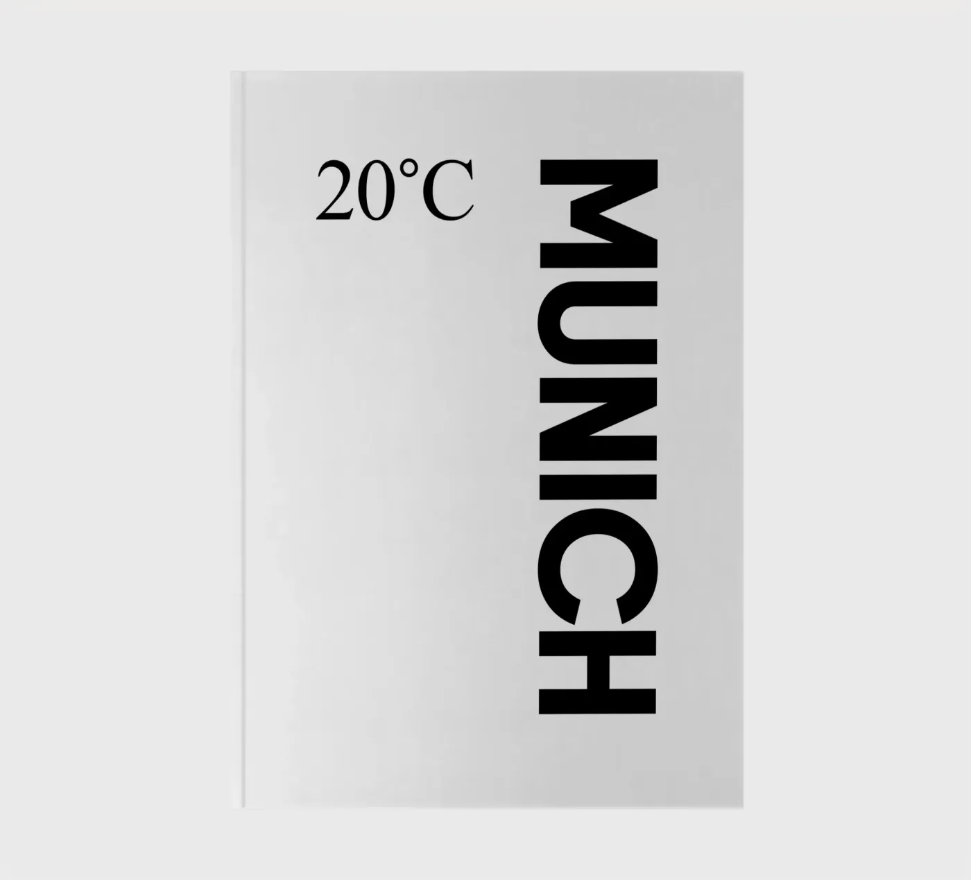 Munich notebook by YV TYPOGRAPHY