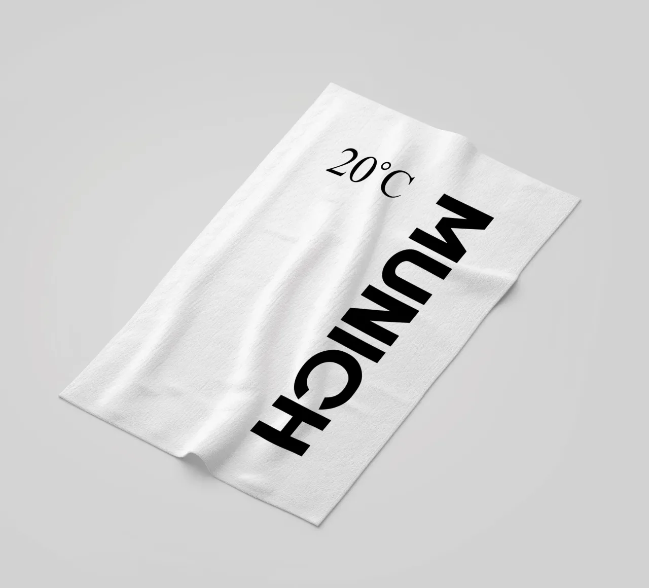 Munich telo mare da YV TYPOGRAPHY