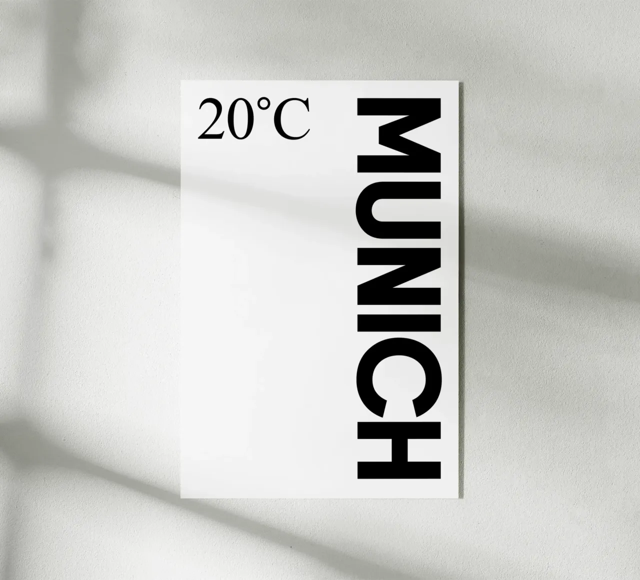 Munich plexiglass da YV TYPOGRAPHY