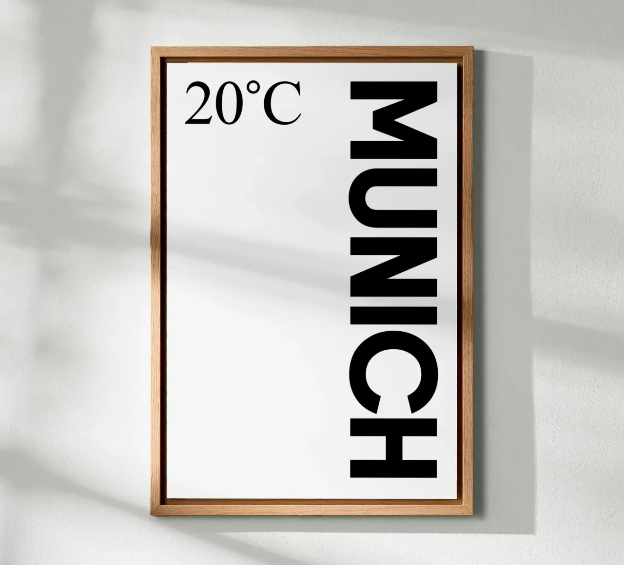 Munich alluminio dibond da YV TYPOGRAPHY