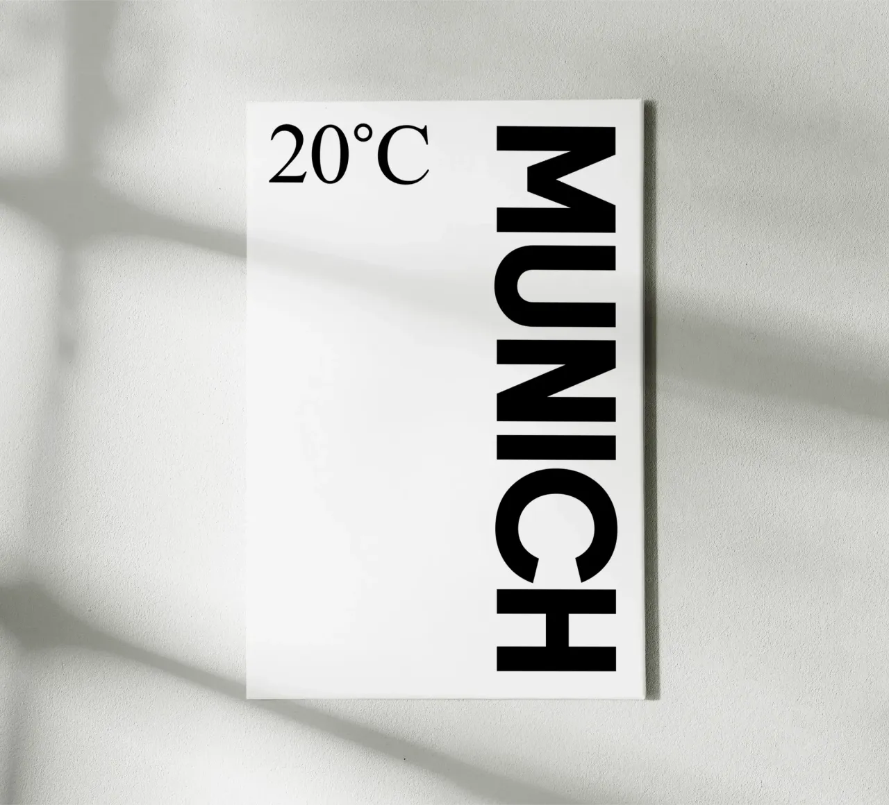 Munich canvas by YV TYPOGRAPHY
