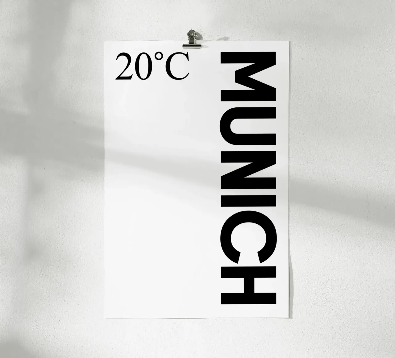 Munich poster da YV TYPOGRAPHY