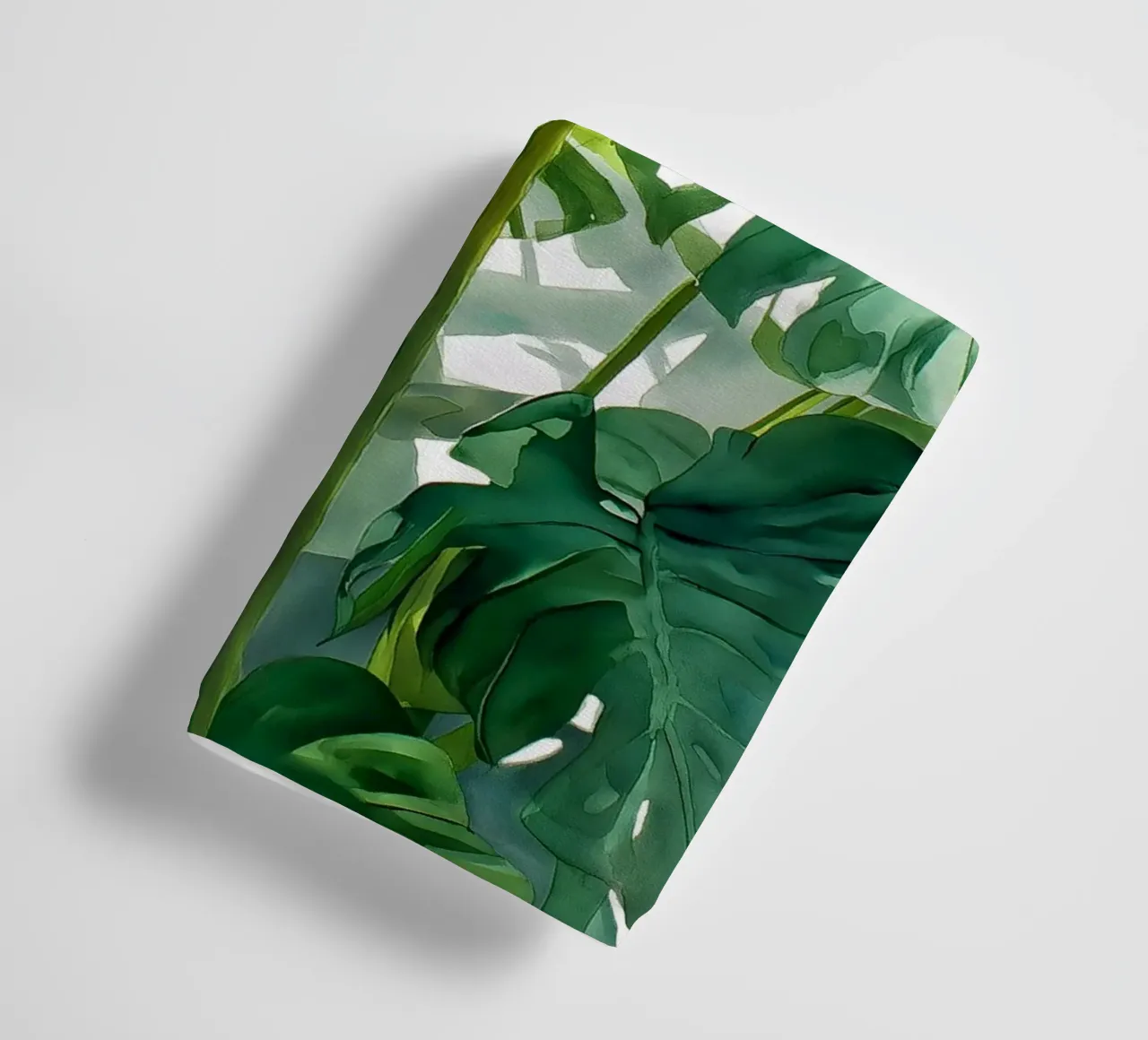 Monstera ad acquerello asciugamano da bagno da Studio Verde