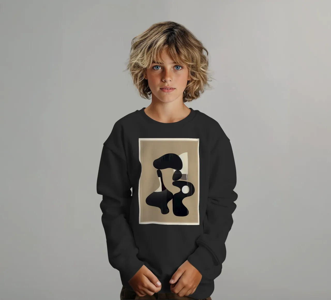 Shape Movement Geometry 2 felpa bambino da cityart