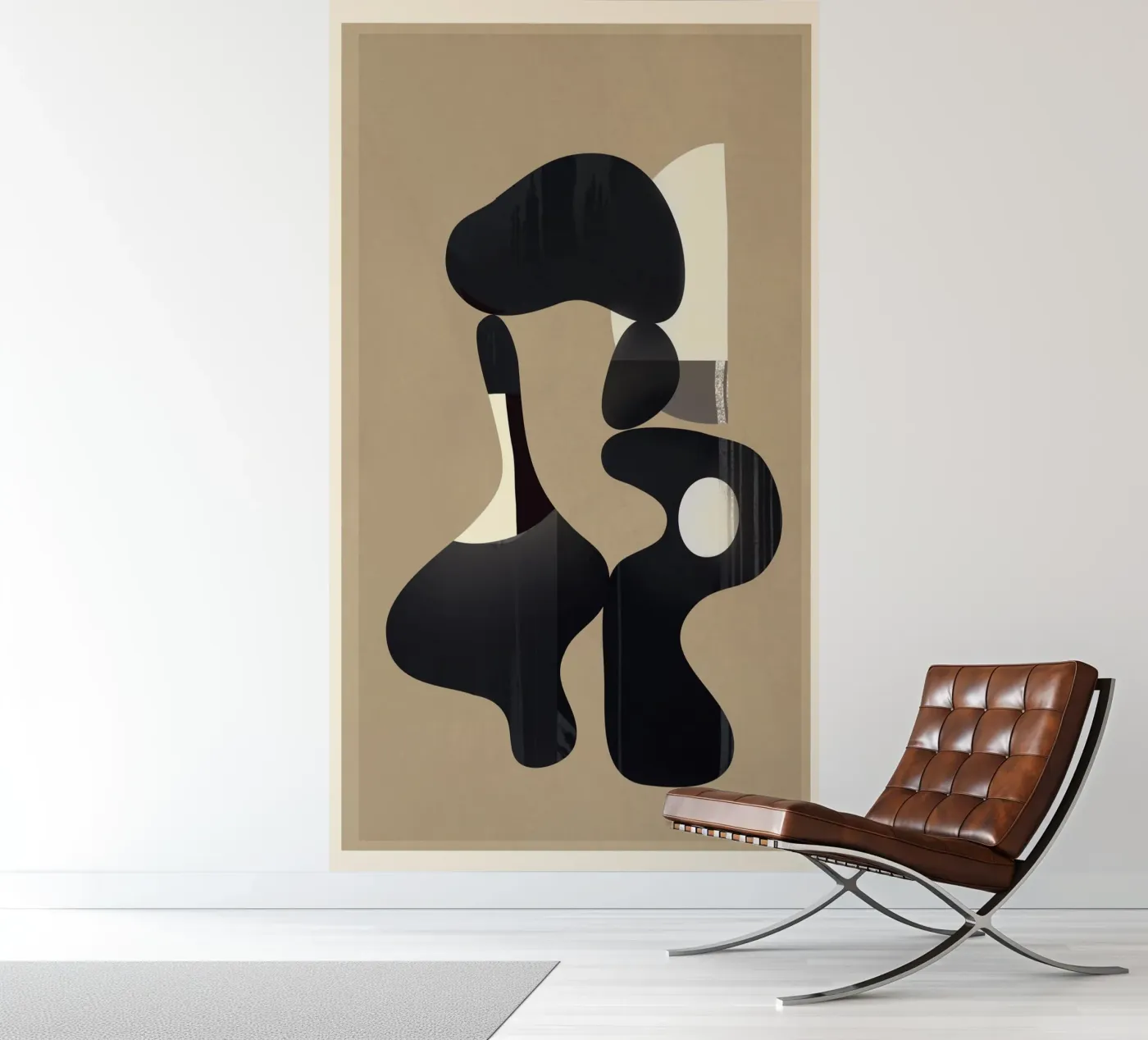 Shape Movement Geometry 2 fotobehang van cityart