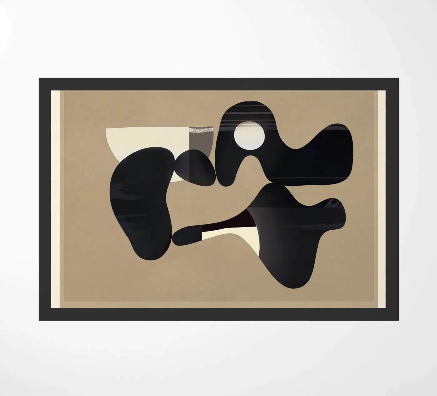 Shape Movement Geometry 2 deurmat van cityart