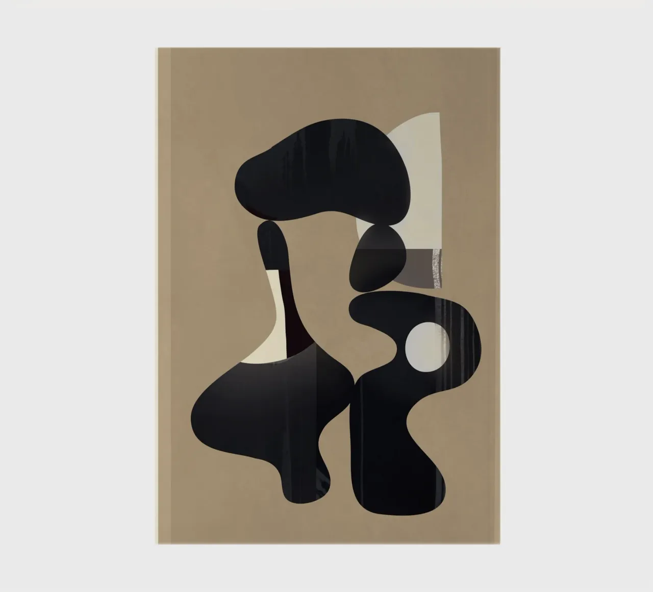 Shape Movement Geometry 2 notebook by cityart