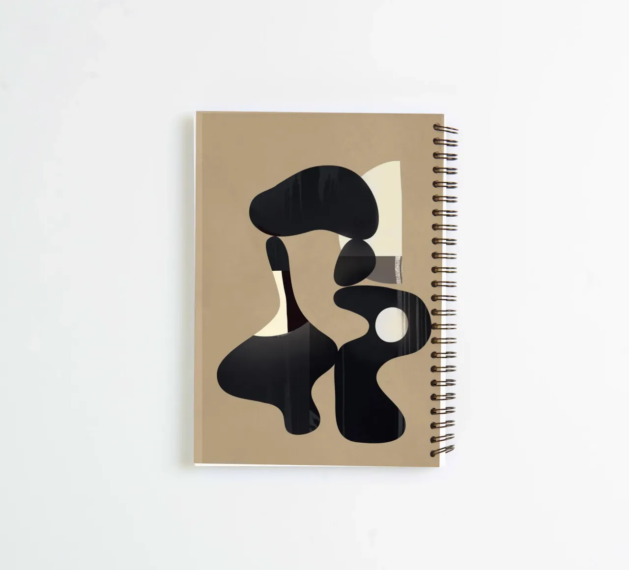 Shape Movement Geometry 2 spiral notebook by cityart