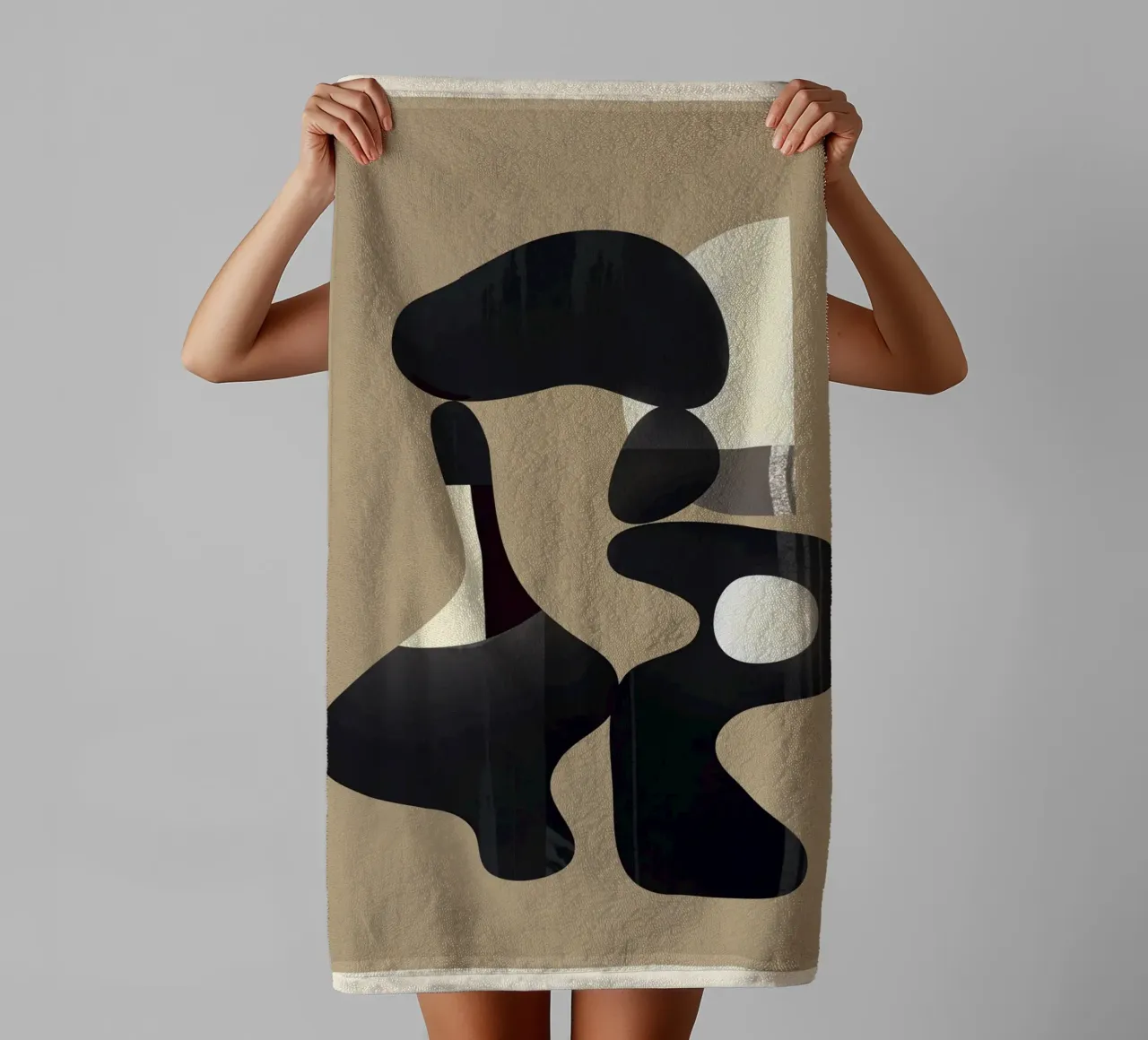 Shape Movement Geometry 2 asciugamano da bagno da cityart