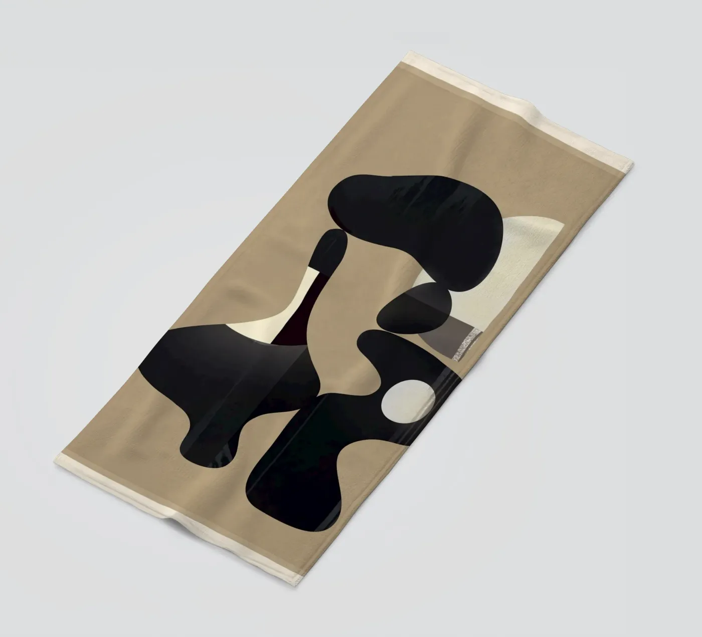 Shape Movement Geometry 2 strandhanddoek van cityart