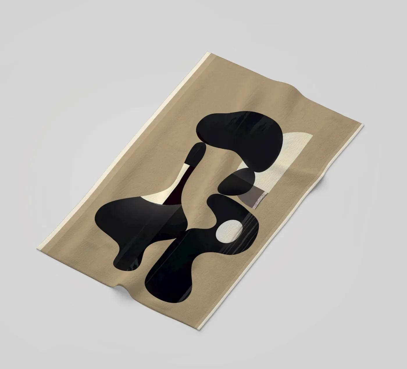 Shape Movement Geometry 2 strandhanddoek van cityart