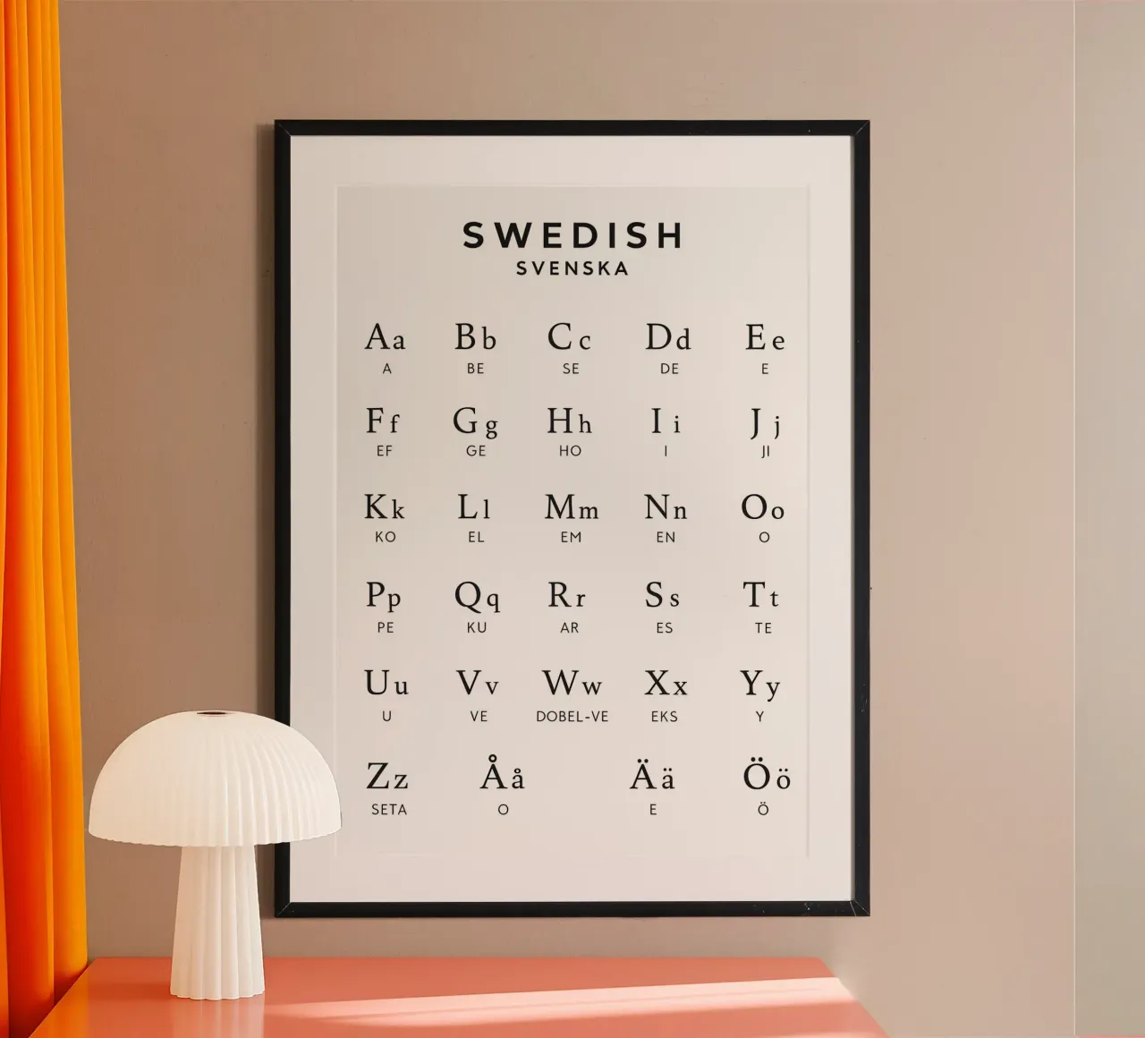 Swedish Alphabets carta hahnemühle da Attaboy Dsgn