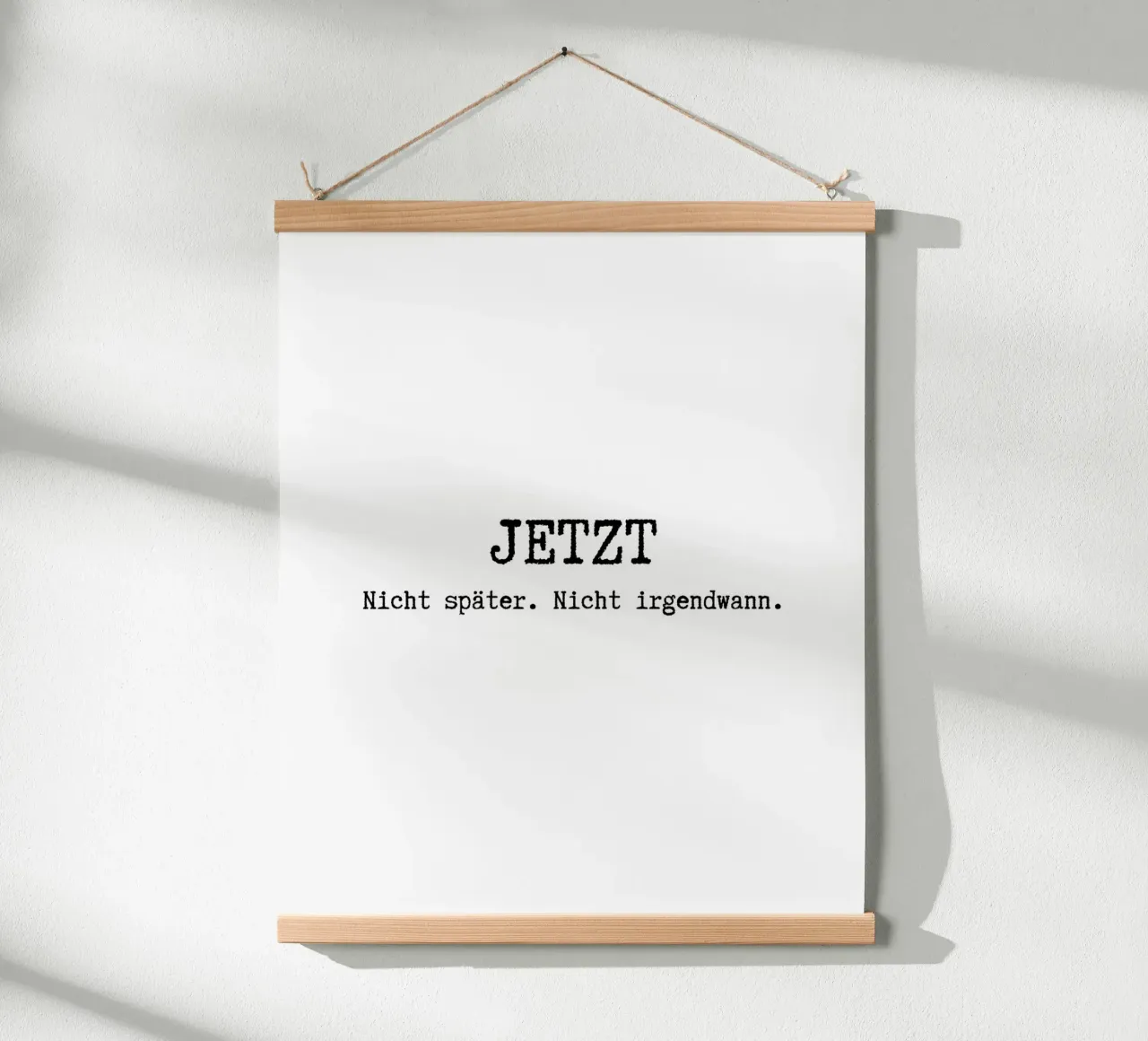 JETZT. Nicht später. Nicht irgendwann. carta hahnemühle da DigiWunderwerk