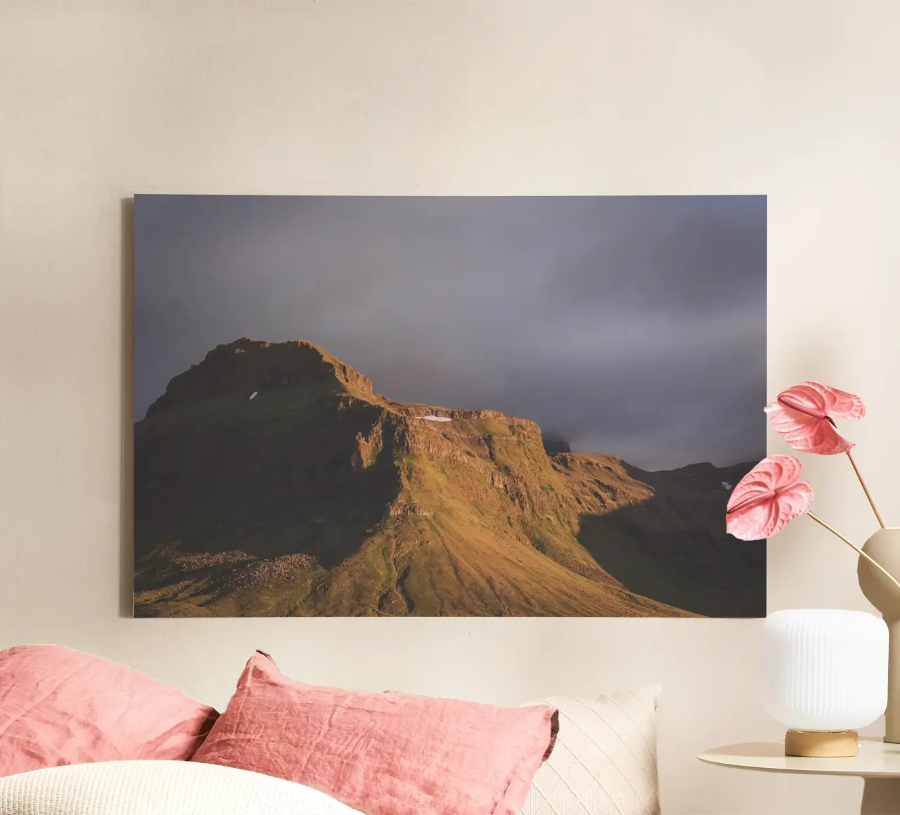 Cime sussurranti tela con Cornice a cassetta da PhotoVibe Decor