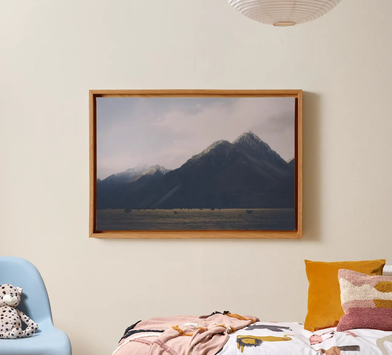 Cime sussurranti tela con Cornice a cassetta da PhotoVibe Decor