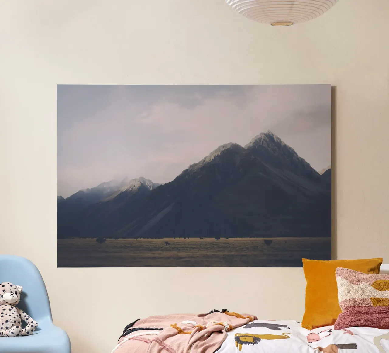 Cime sussurranti tela con Cornice a cassetta da PhotoVibe Decor